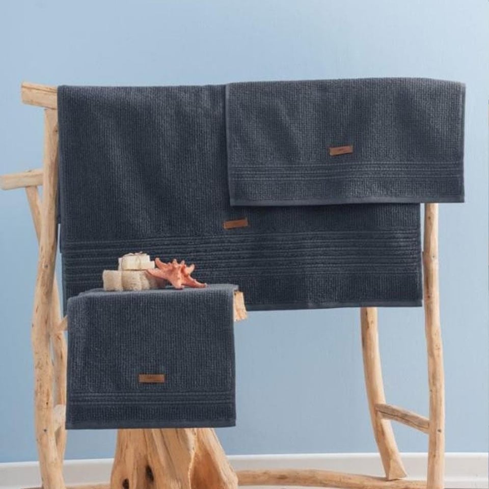 Cotton Box Wellness Antrasit Havlu Seti (3'lü)