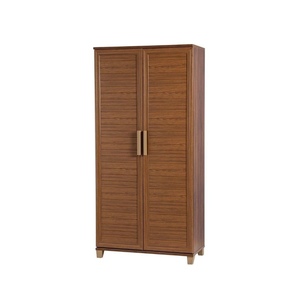 Çok Amaçlı Dolap Sembol 1012 Ceviz Panjurlu Çok Amaçlı Dolap