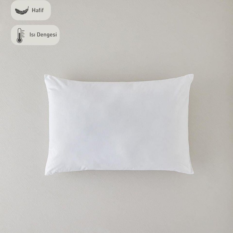 Englısh Home Classic Beyaz Mikrofiber Yastık 50x70 cm