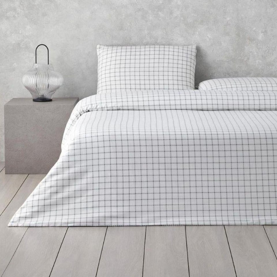 Englısh Home Simple Checks Seledon Tek Kişilik Nevresim Takımı 160x220 cm