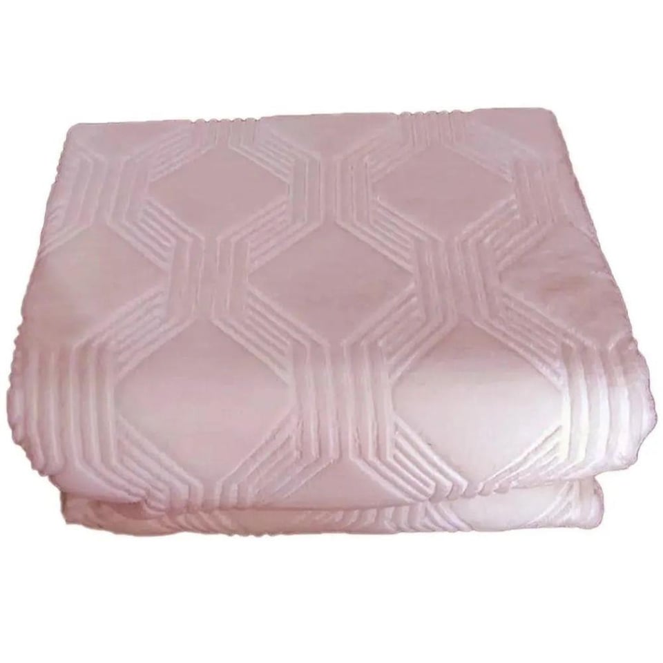 Özdilek Battanıye Trendy Art Deco Cameo Rose Tek Kişilik