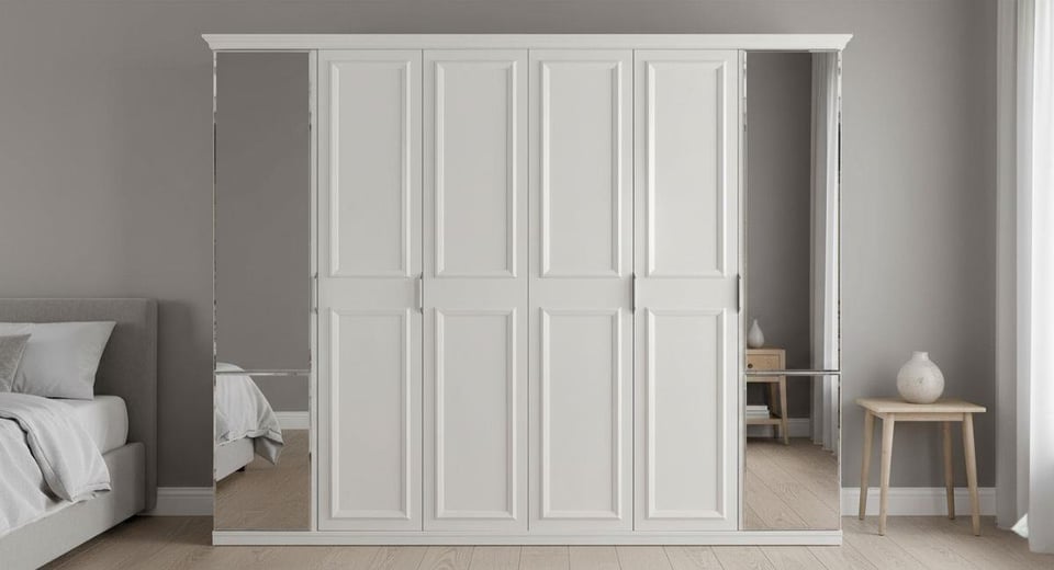 Viyana 6 Kapılı Akordiyon Gardırop