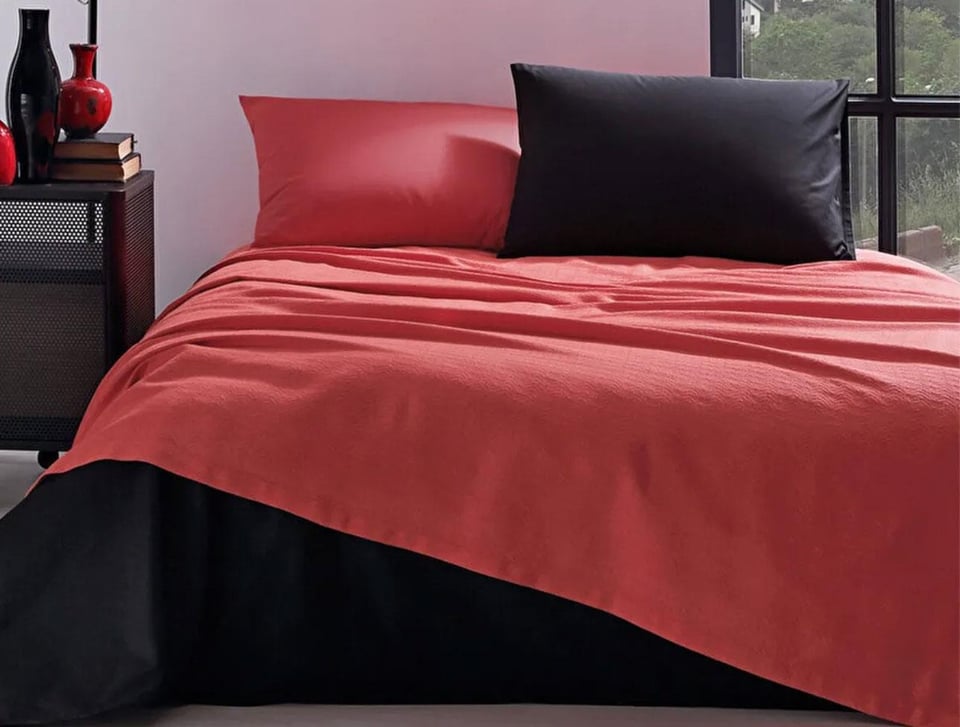 ÖZDİLEK COLORMIX RF TK KIRMIZI-SIYAH PIKE TK.