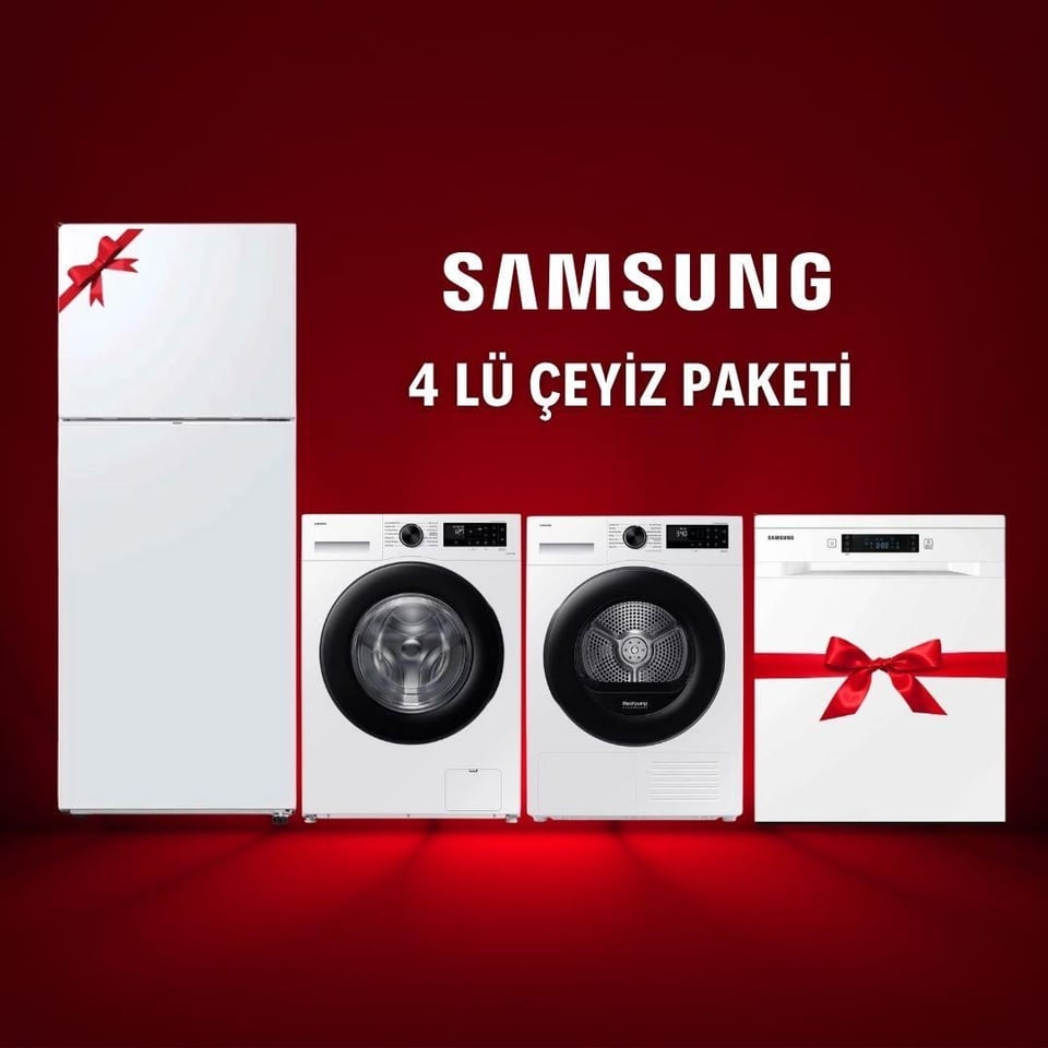 Samsung Beyaz Eşya Çeyiz Seti