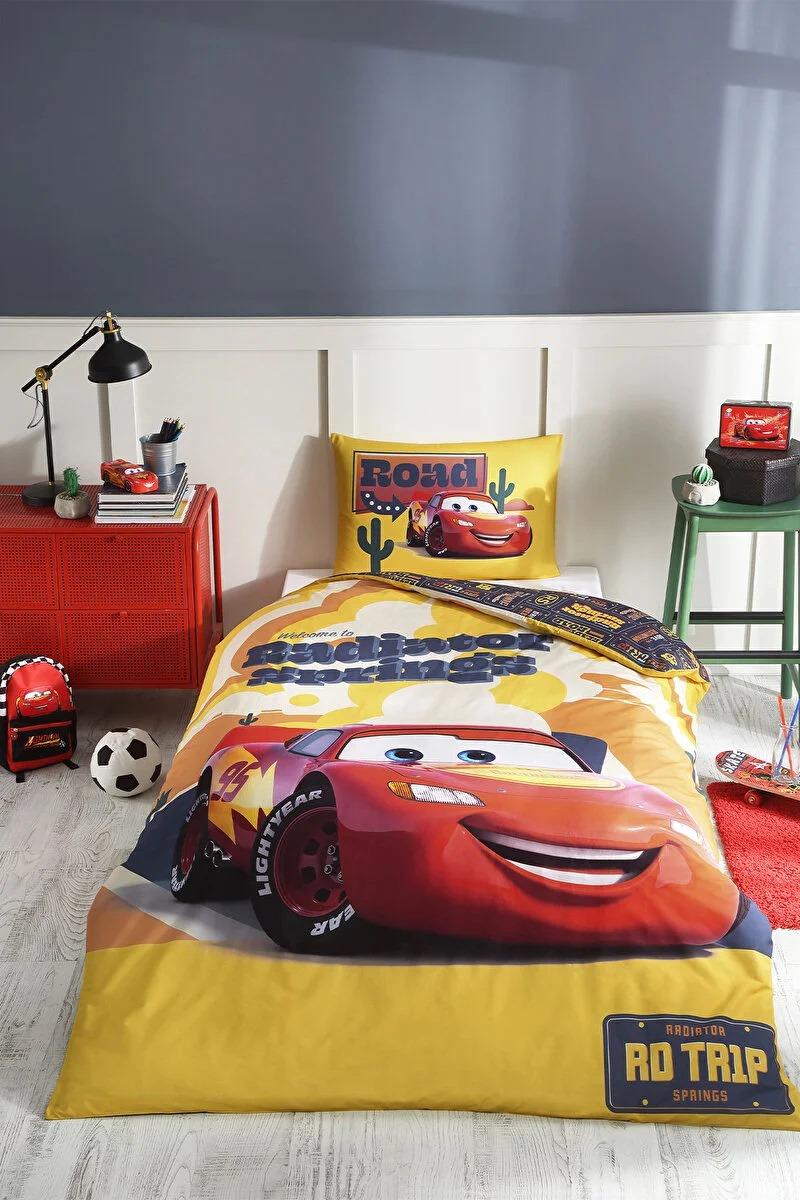 ÖZDİLEK DISNEY CARS RADIATOR SARI TK NEVRESİM TAKIMI (8697353580451)