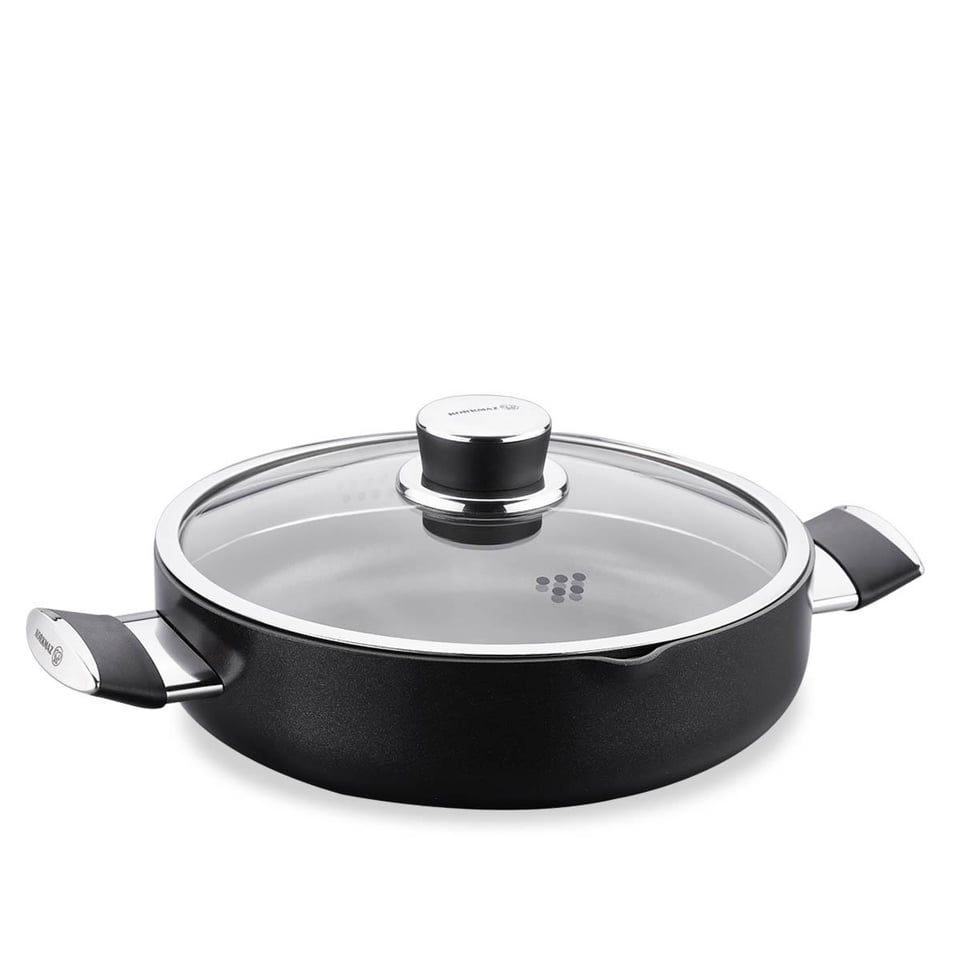 Korkmaz A3887 Lena Kısa Seramik Tencere (28x7,5)