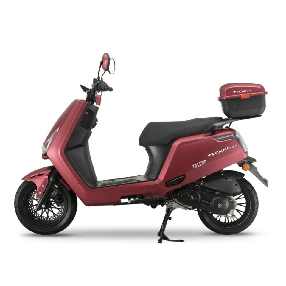 Falcon Benzinli Techno-50 Tek Kırmızı