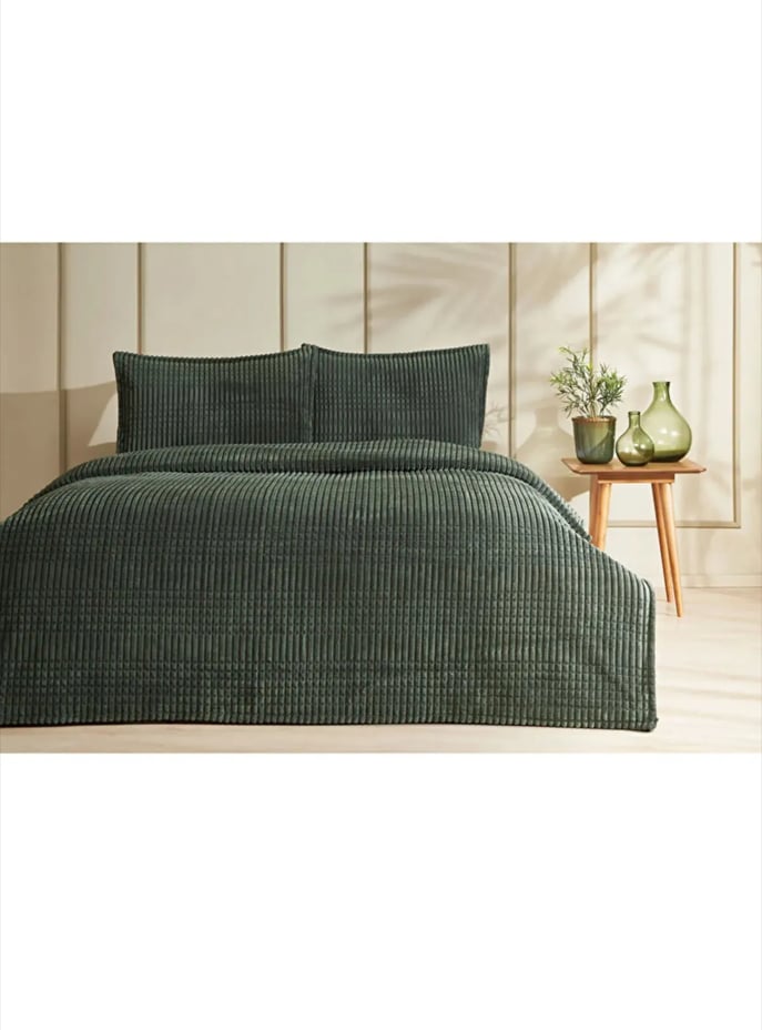 ÖZDİLEK PİRAMİT M.LİNE TK YATAK ÖRTÜSÜ HAKİ (8697353603860)