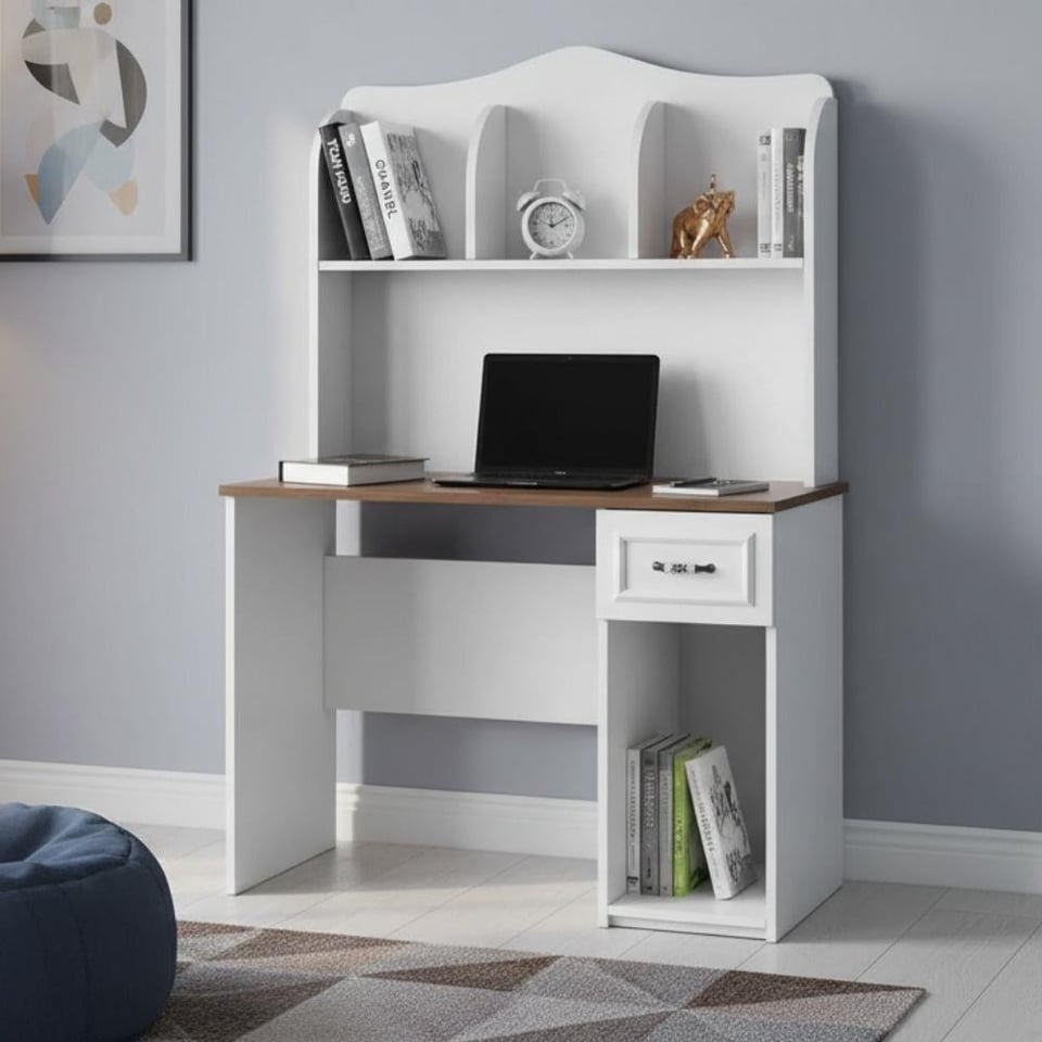 Beyza Kütüphaneli Çalışma Masası