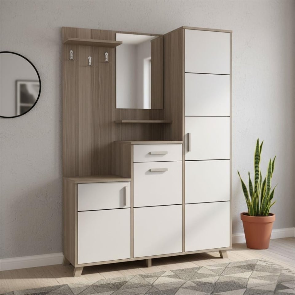 Alba Portmanto Aynalı Çekmeceli