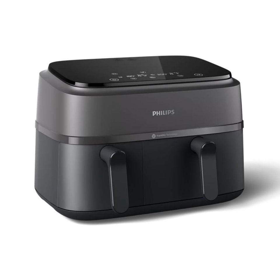 Philips Airfryer 3000 Serisi NA350/00 Çift Hazneli 9 lt Yağsız Fritöz