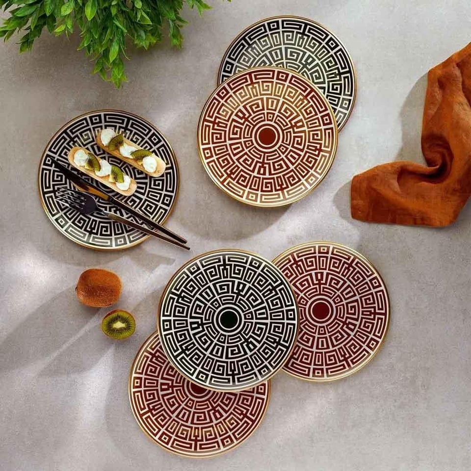 Schafer 1S3740-03001-ASO01 Keops Pasta Servis Seti 6 Parça-Asorti