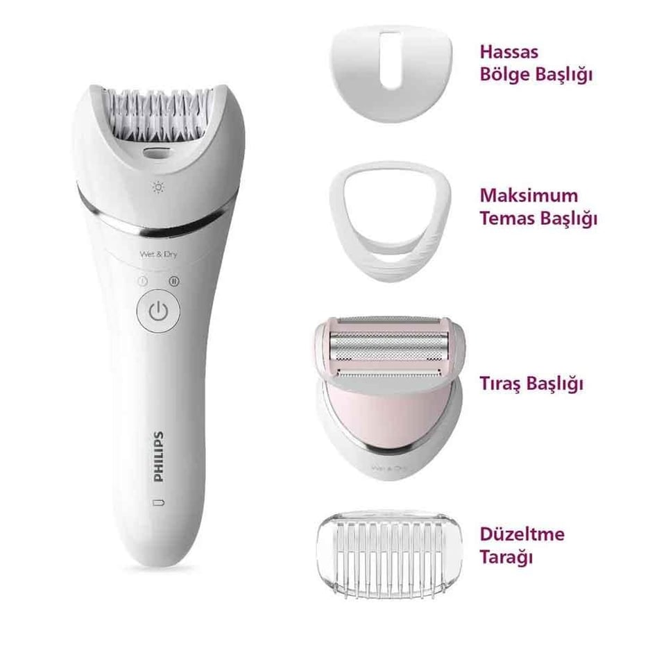 Philips BRE710/05 Islak Kuru Epilatör