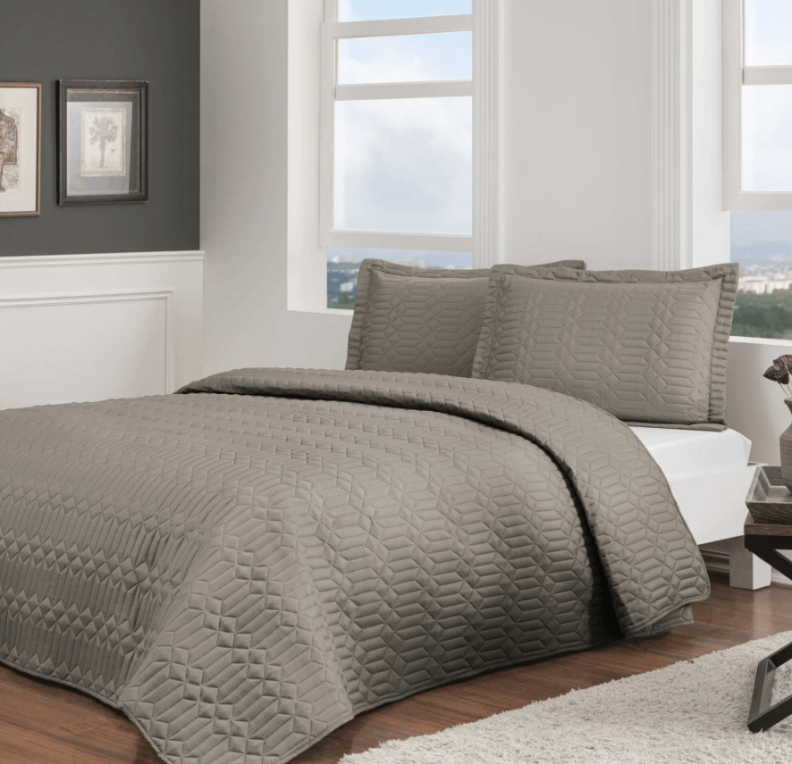 TAÇ PARLEY YATAK ÖRTÜSÜ SETİ ÇK VİZON