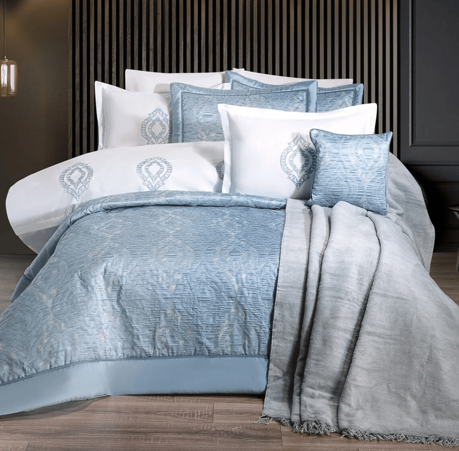 Schafer 3ST601-31901-MAV01 Peru Çeyiz Seti-11 Parça-Mavi