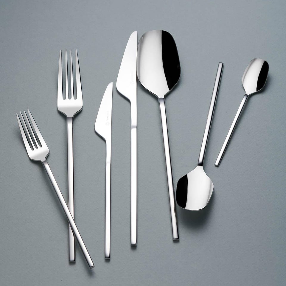 Korkmaz A2108 Liona 84 Parça Çatal Kaşık Takımı