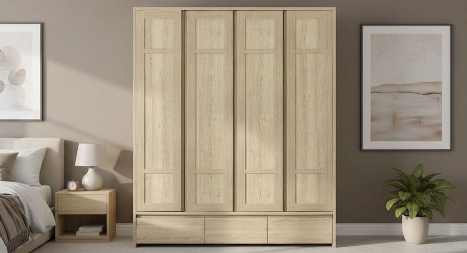 Vega 4 Kapılı Gardolap