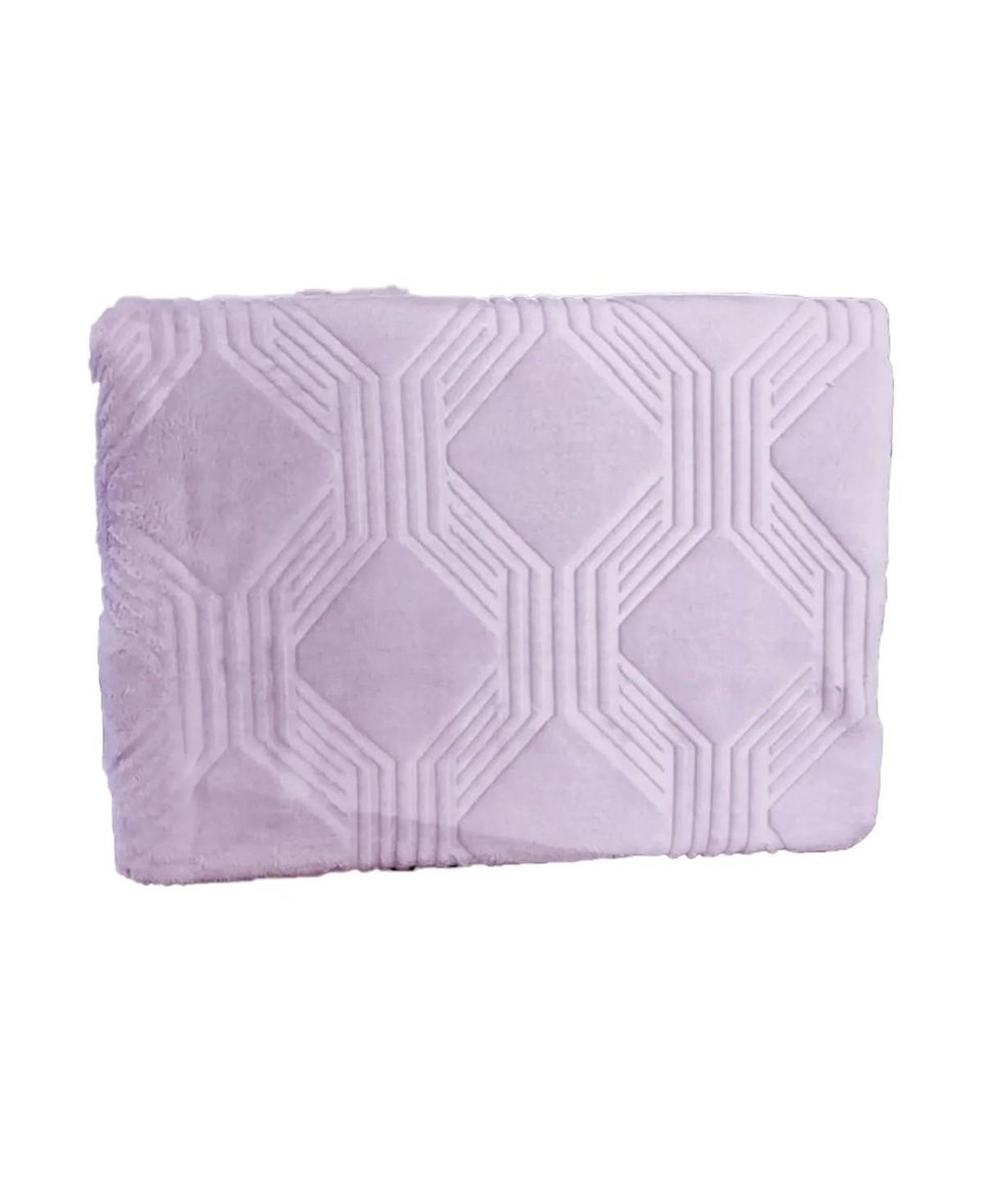 ÖZDİLEK  TEK KİŞİLİK TRENDY ART DECO LILA BATTANIYE 