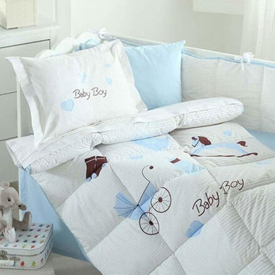 Özdilek RF Baby Boy Uyku Seti Bebe Mavi