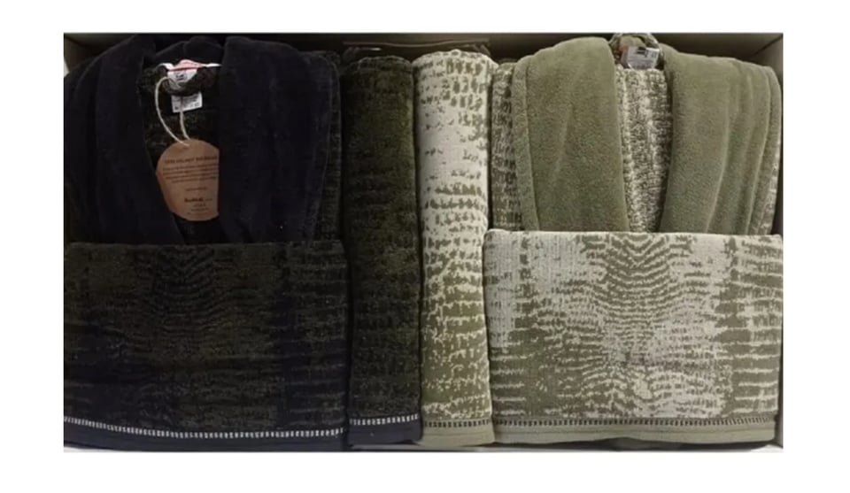 ÖZDİLEK VERDE SIYAH-KREM AILE SETI 8697353606458