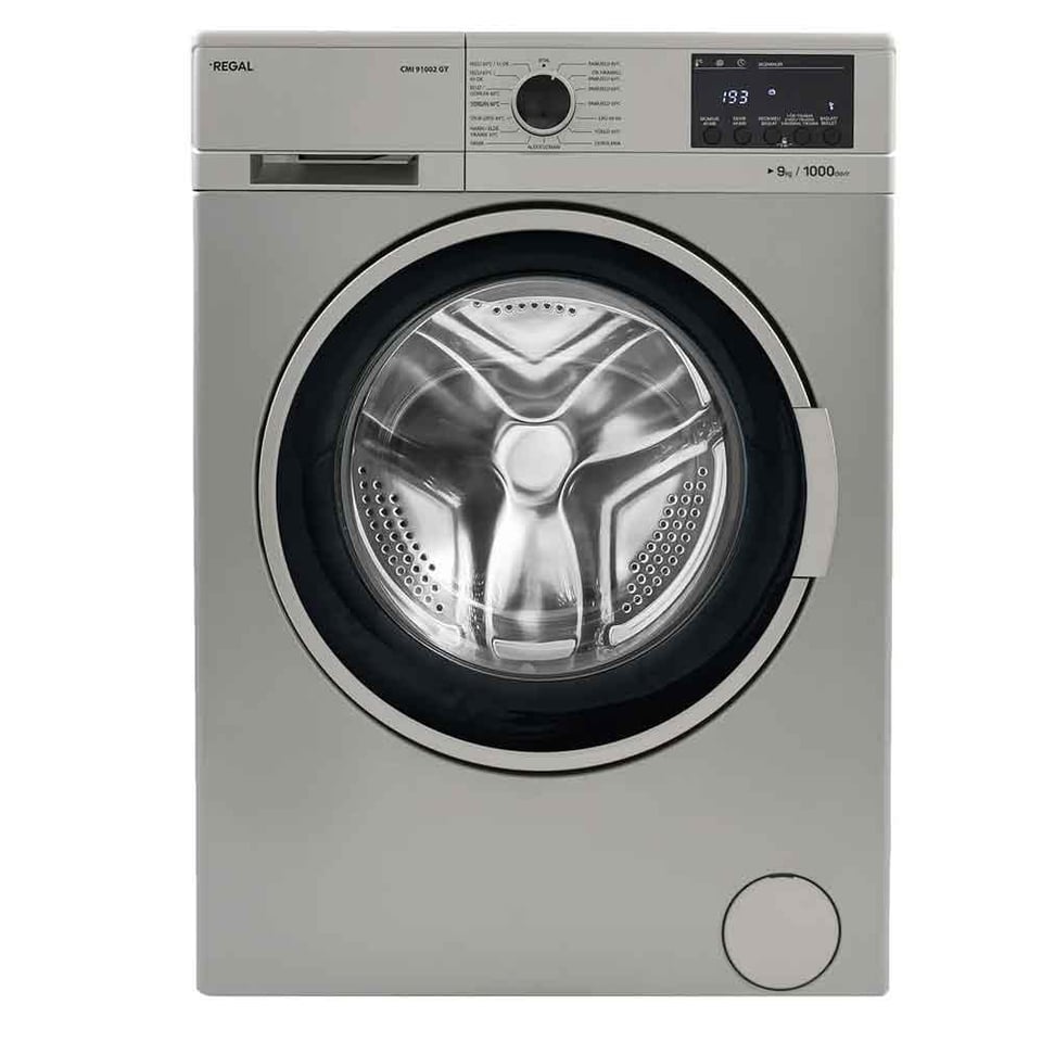 Regal 20265018 CMI 91002 GY Gri 9KG Çamaşır Makinesi