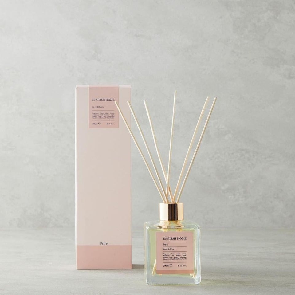 Englısh Home Pure Açık Pembe Kokulu Çubuk 200 ml