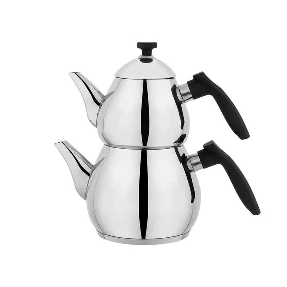 Schafer 1S7002-15001-SIY01 Tea Chef Küçük Boy Çaydanlık Takımı 4 Parça-Siyah