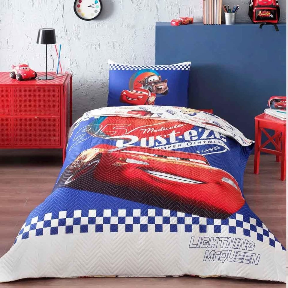 Özdilek Cars Cyber Tek Kişilik Disney Nevresim Takımı