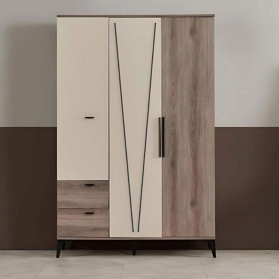 Best Genç 3 Kapaklı Gardırop