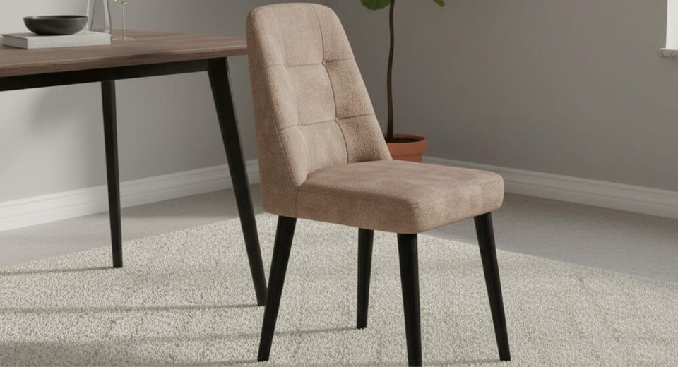 6010 Gözde Sandalye Siyah