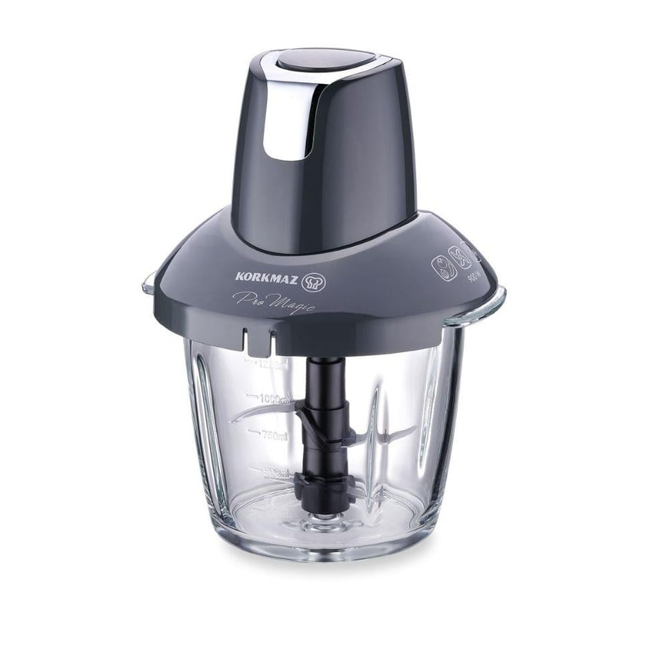 Korkmaz A460-10 Pro Magıc 4 Bıçaklı Cam Doğrayıcı Cosmica/Krom