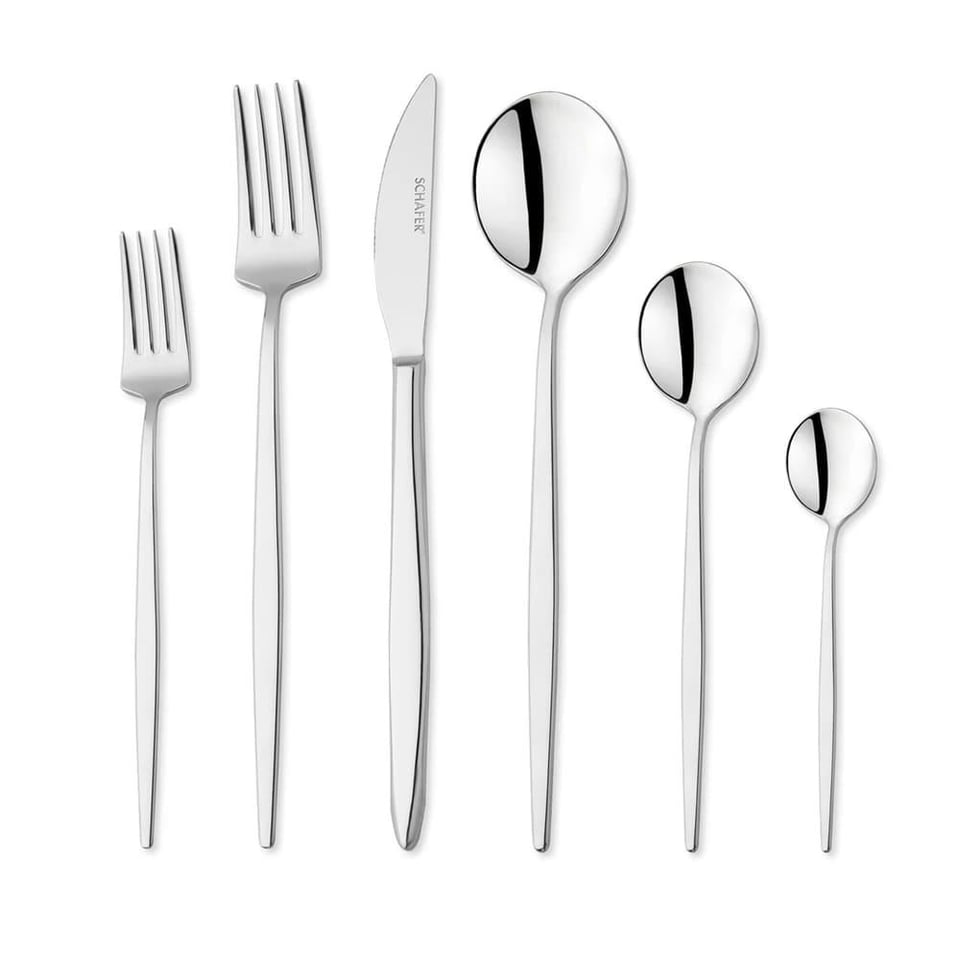 Schafer 1S4032 Betta 72 Parça Ç.K.B.Takımı-Gümüş01