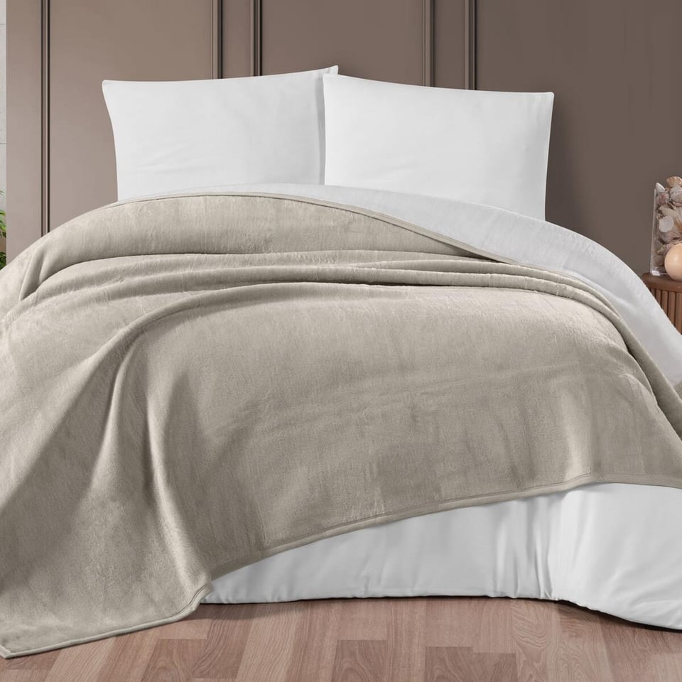 Schafer 3ST055-32901 Bella Tek Kişilik Battaniye (150X200) (KRM02)