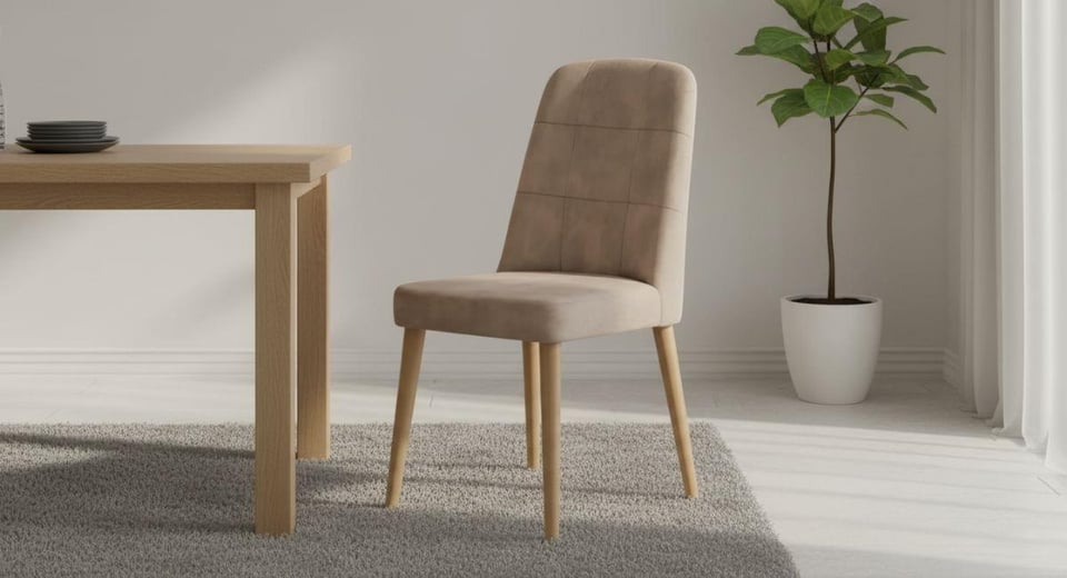 6010 Gözde Sandalye Toros Meşe