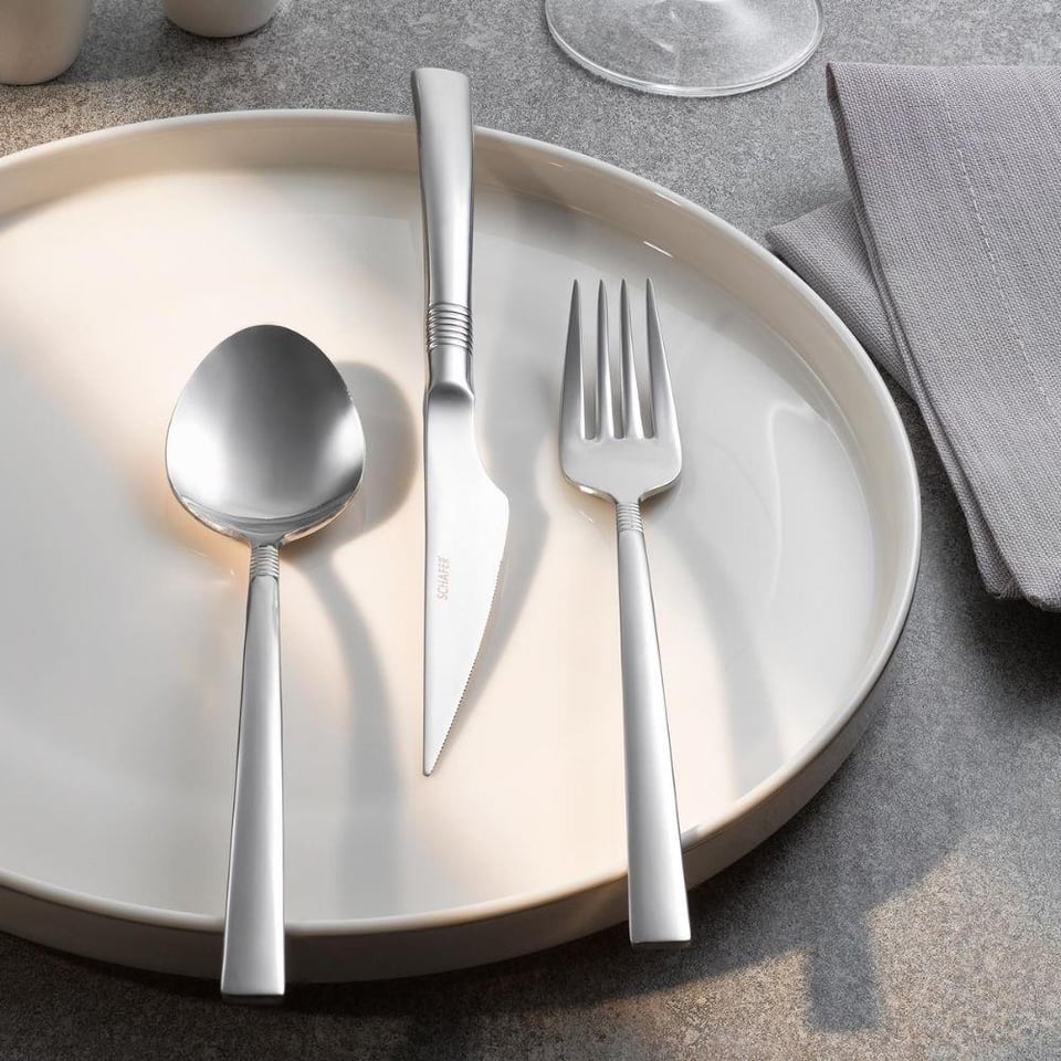Schafer 1S4243-11001-GUM03 Lena Çatal Kaşık Bıçak Takımı-18 Parça
