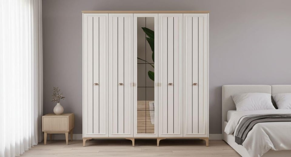 Bella 5 Kapılı Gardırop