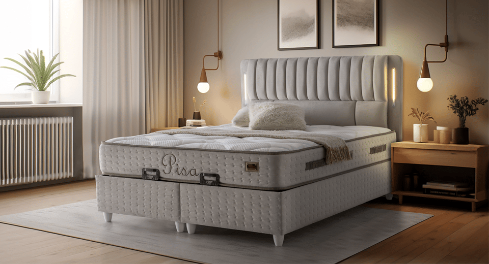 Pisa 90'lık Baza,Başlık,Yatak Set