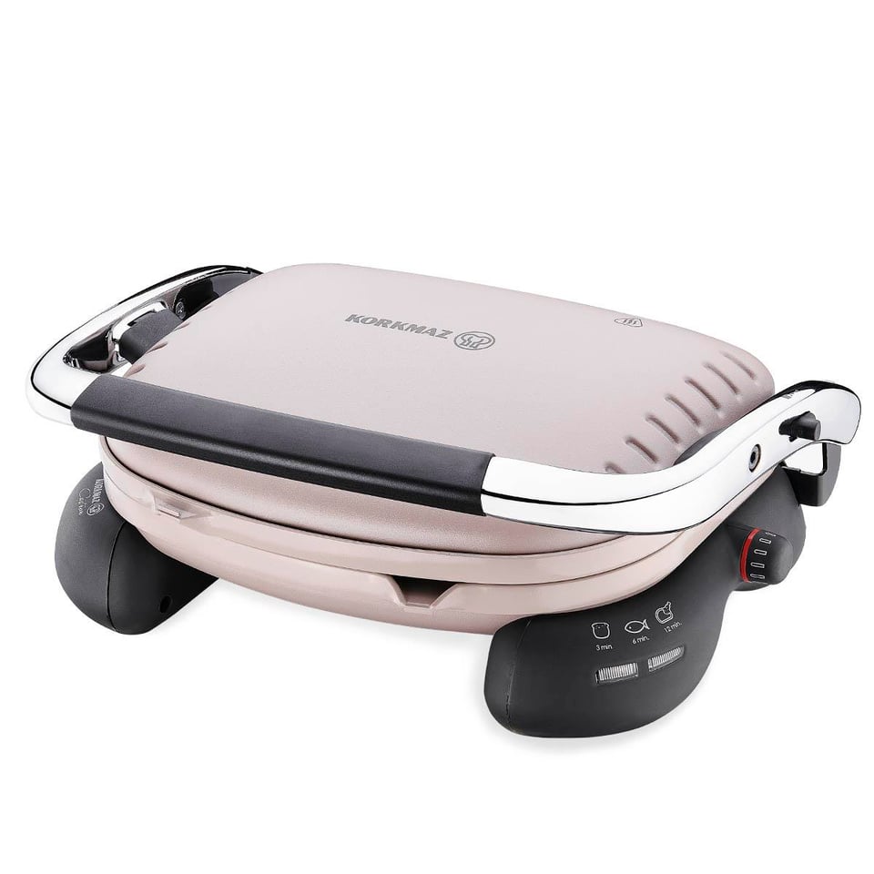 Korkmaz A324-09 Castron Seramik Tost Makinesi Bej