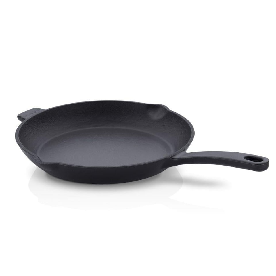 Korkmaz A2935 Casta Yuvarlak Grıll Döküm Tava 20 Cm Siyah