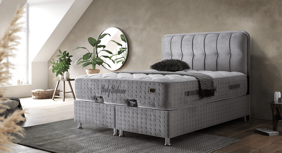 Body Balance 90'lık Baza,Başlık,Yatak Set