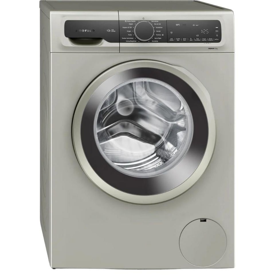 Profilo CGA252ZXTR İnox 10 kg 1200 Devir Buhar destekli Çamaşır Makinesi