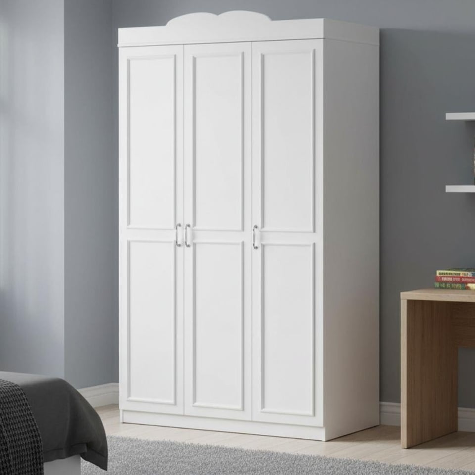 Kuğu 3 Kapılı Gardırop