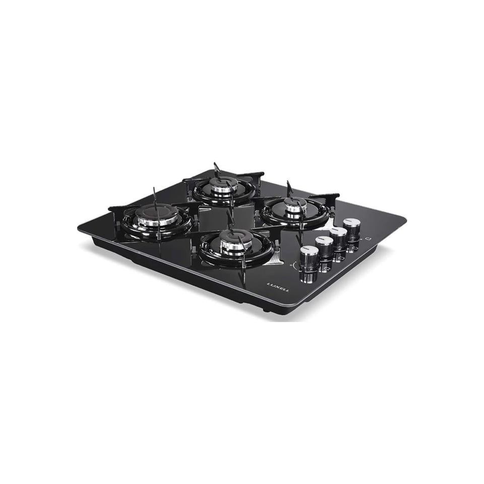 LUXELL LX-40TSHDF SİYAH ÇERÇEVELİ CAM SETÜSTÜ OCAK 