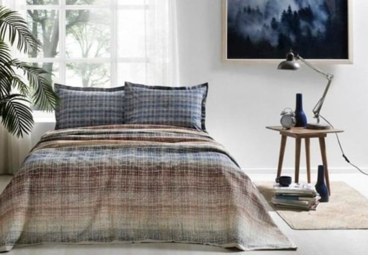 ÖZDİLEK PIKE TK. LUX RF CK LACIVERT CUERDA © / 8697353551871