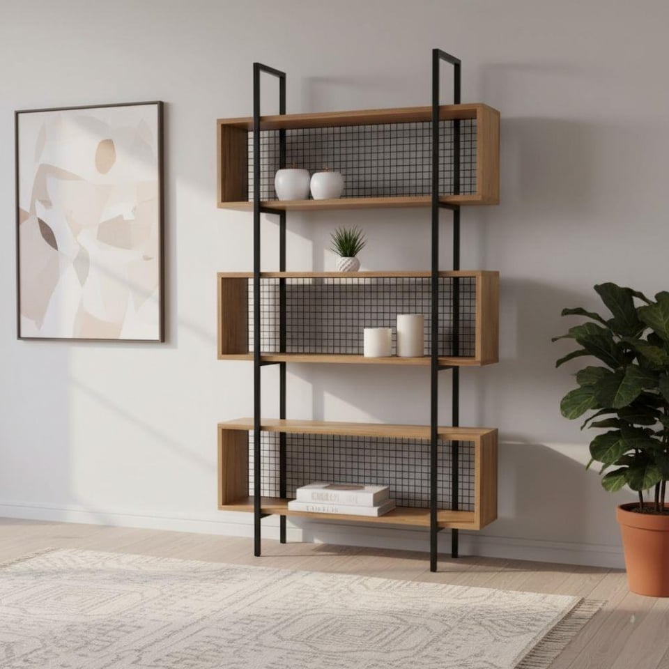 FR-9692 Aulas Kitaplık Atlantik Çam