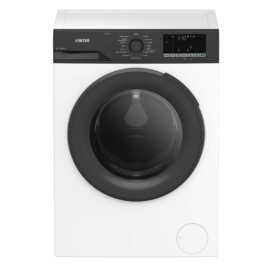 Çamaşır Makinesi Altus Altus AL CM 91050 MC 9 Kg 1000 Devir Inverter Motor Çamaşır Makinesi