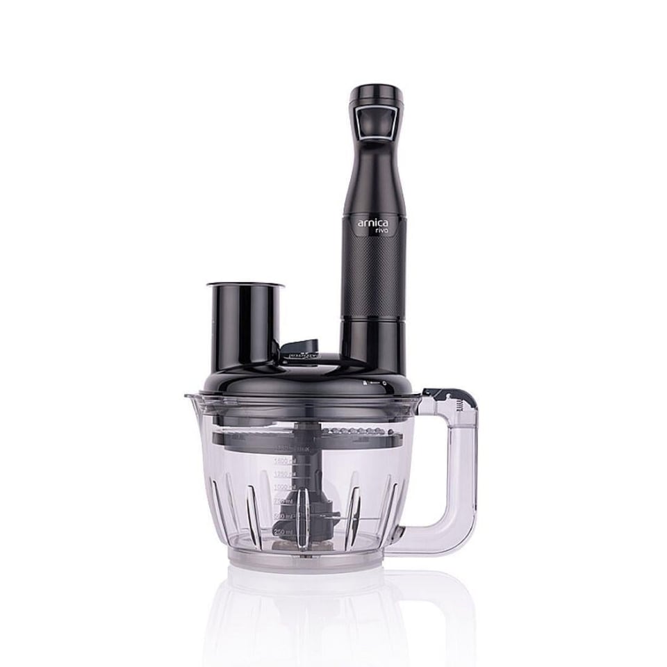 Mikser / Blender Arnica Arnica GH21488 Riva 1200W Çok Fonksiyonlu Blender Seti Siyah
