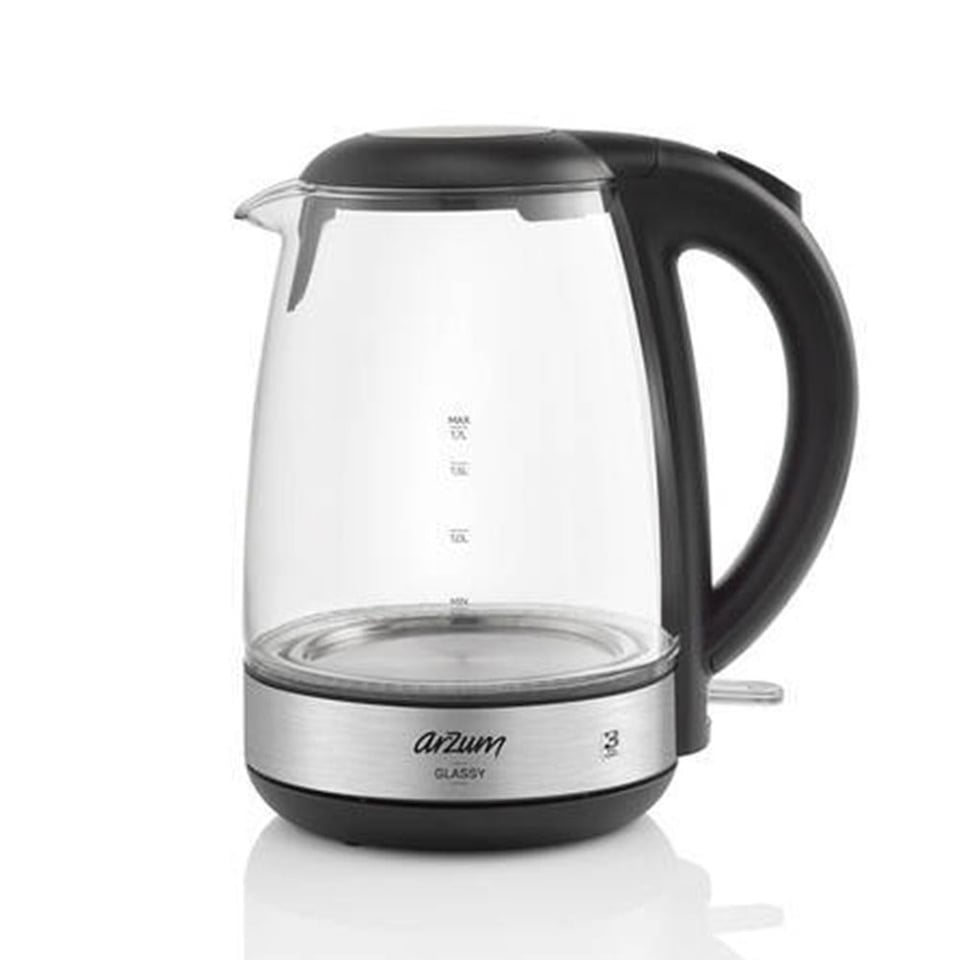 Arzum AR3071 Glassy Cam Su Isıtıcı