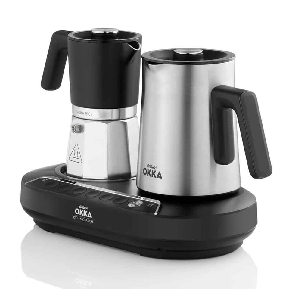 Arzum OK0027 Okka Rıch Moka Pot Kahve Makinesi Krom