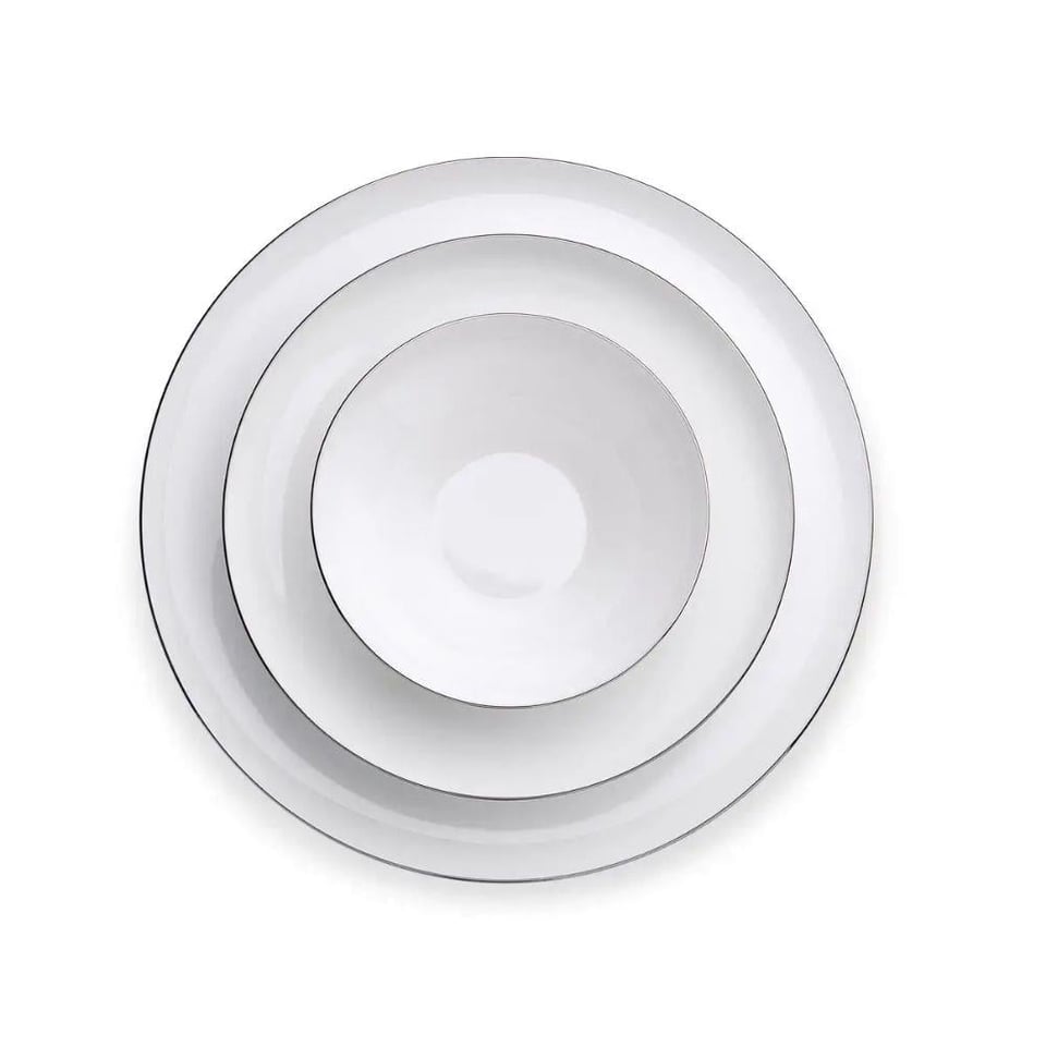 Korkmaz A8171 Bella Coll. 60 P Yemek Takımı Platin